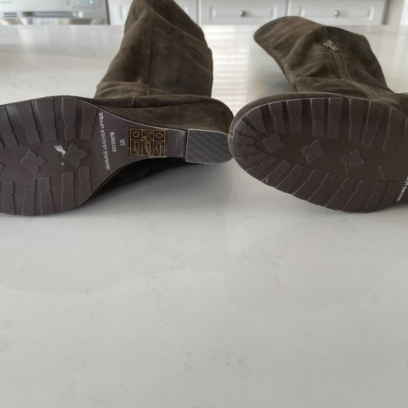 Falchi by Carlos Falchi, size 5, dark green boots - Picture 4 of 10